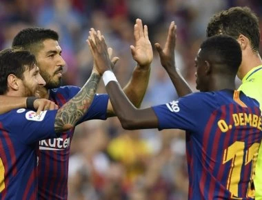 «Επίδειξη δύναμης» από την Μπαρτσελόνα έναντι της Ουέσκα - 8-2 στο Κάμπ Νου!